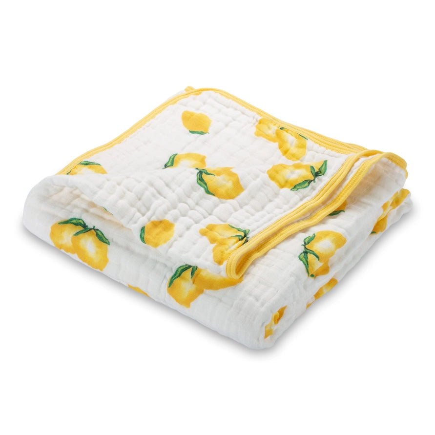 Lolly Banks Main Squeeze Baby Todller Muslin Blanket