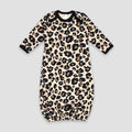 Baby Sleeping Gown – Leopard  Premium 100% Cotton