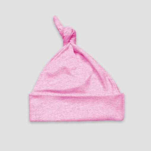 Luxe Baby Knotted Beanie Hat – Polyester Cotton Blend