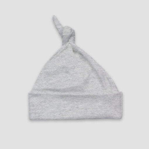 Luxe Baby Knotted Beanie Hat – Polyester Cotton Blend