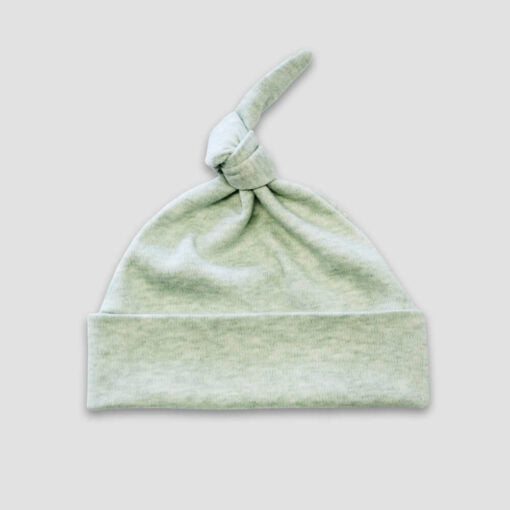 Luxe Baby Knotted Beanie Hat – Polyester Cotton Blend
