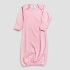 Baby Nightgown With Fold Over Mittens – Polycotton Blend