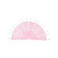 Back to School Pennants Light Pink/White