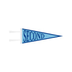 Back to School Picture Perfect Pennant Light Blue/ Blue